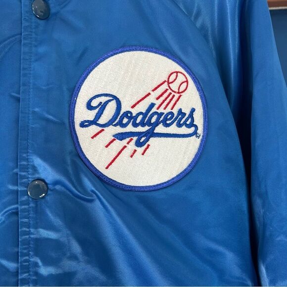 Dodgers Vintage Chalk Line Satin Jacket size Medium - Picture 3 of 9
